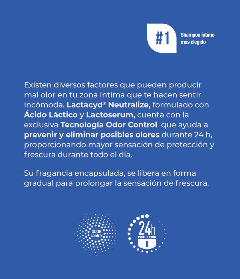 Lactacyd product display